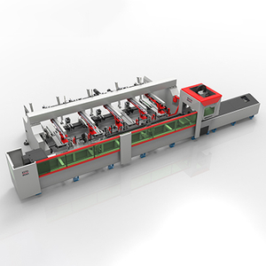 Cortadora láser de fibra para tubos y tubos 1000W CNC cortadora láser